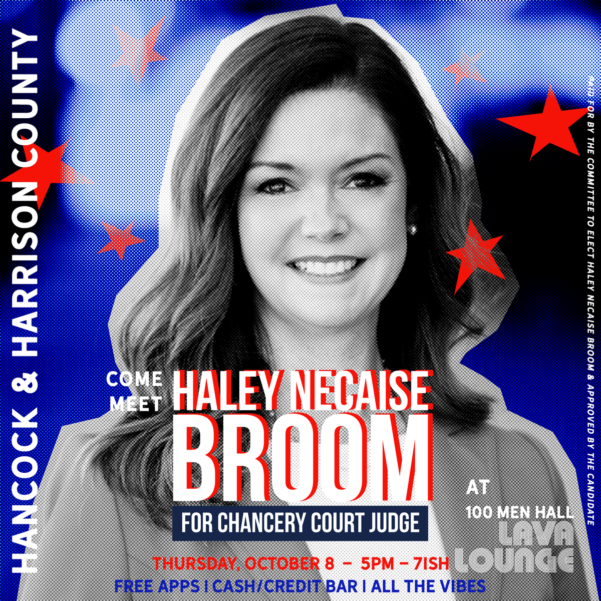 Special Guest: Haley Necaise Broom at Lava Lounge Thu, 10/8/2027 5-7PM