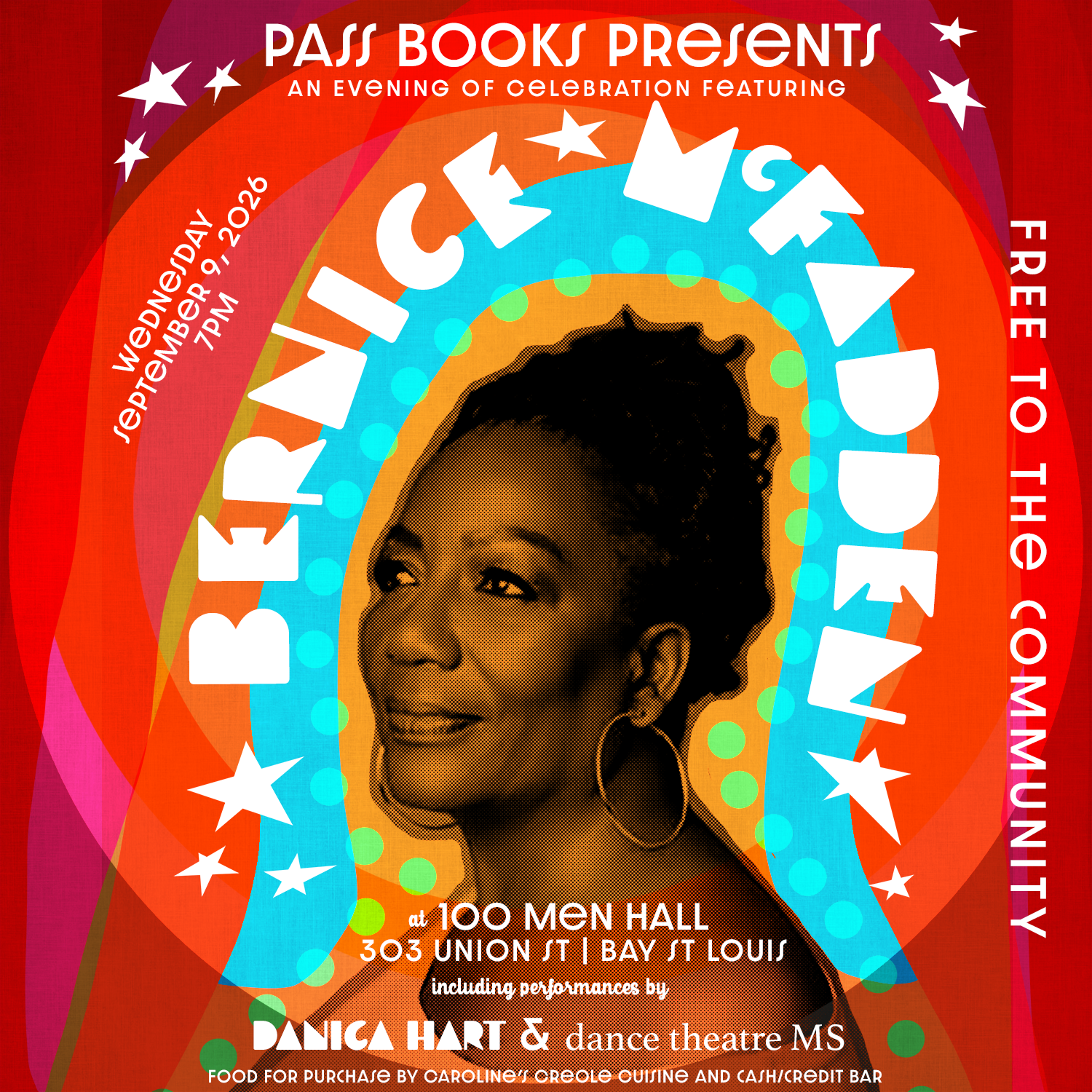Bernice McFadden - Wed, Sep 9, 2026 @ 7PM
