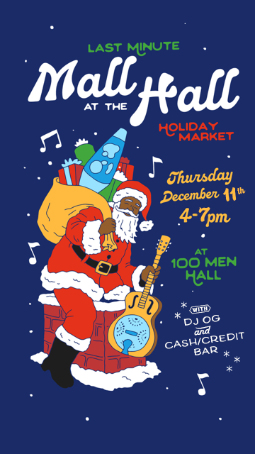 Last Minute Mall at the Hall Y'all! - Dec 11, 2025