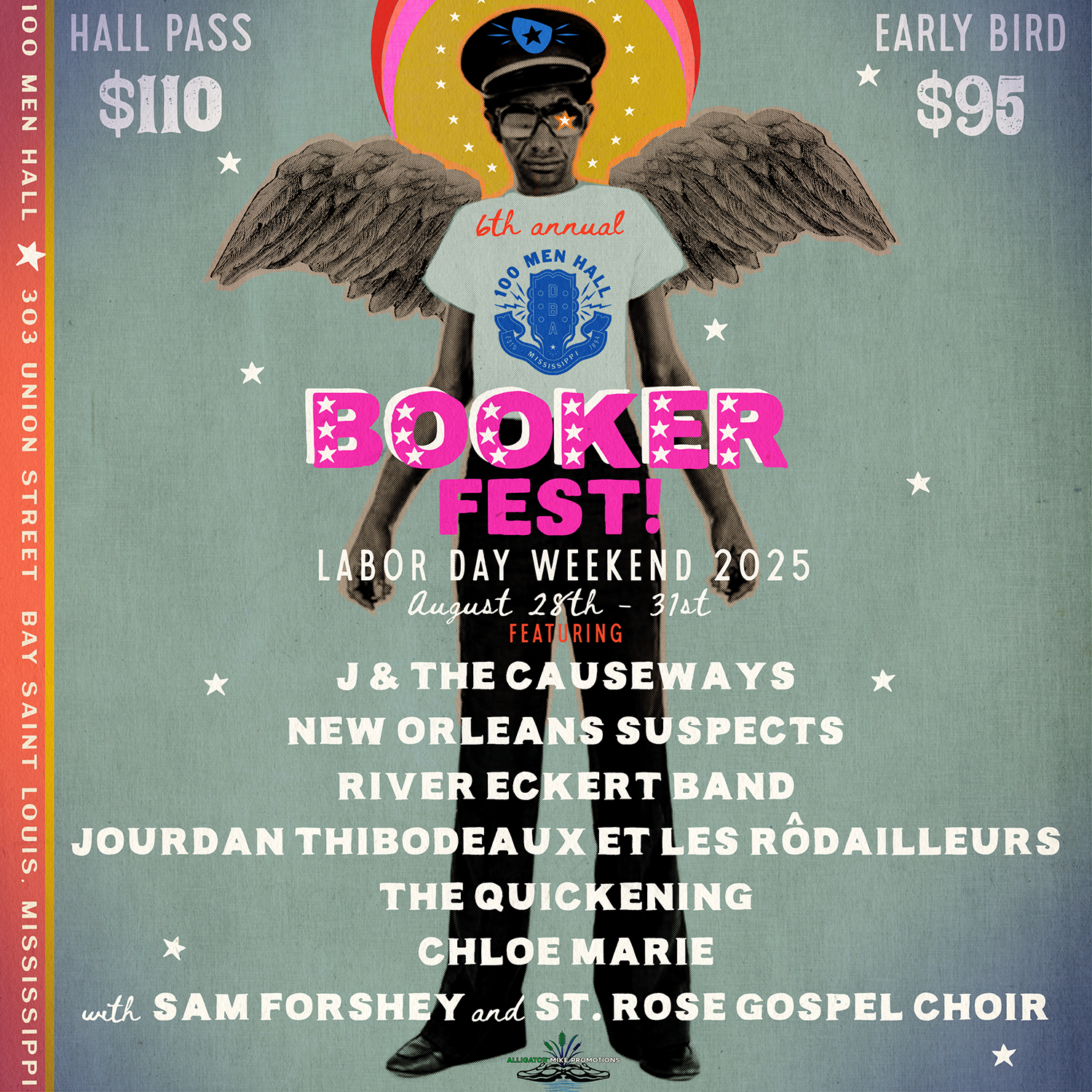 BOOKER FEST Aug 29 - 31, 2025