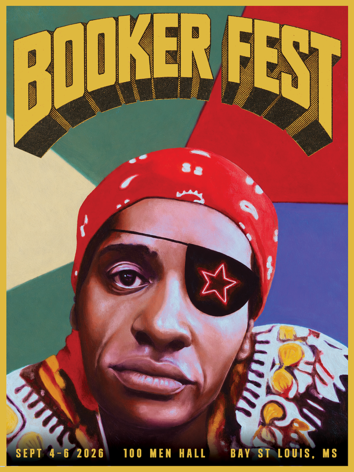 POSTER - 2026 BOOKER FEST Commemorative Limited Edition