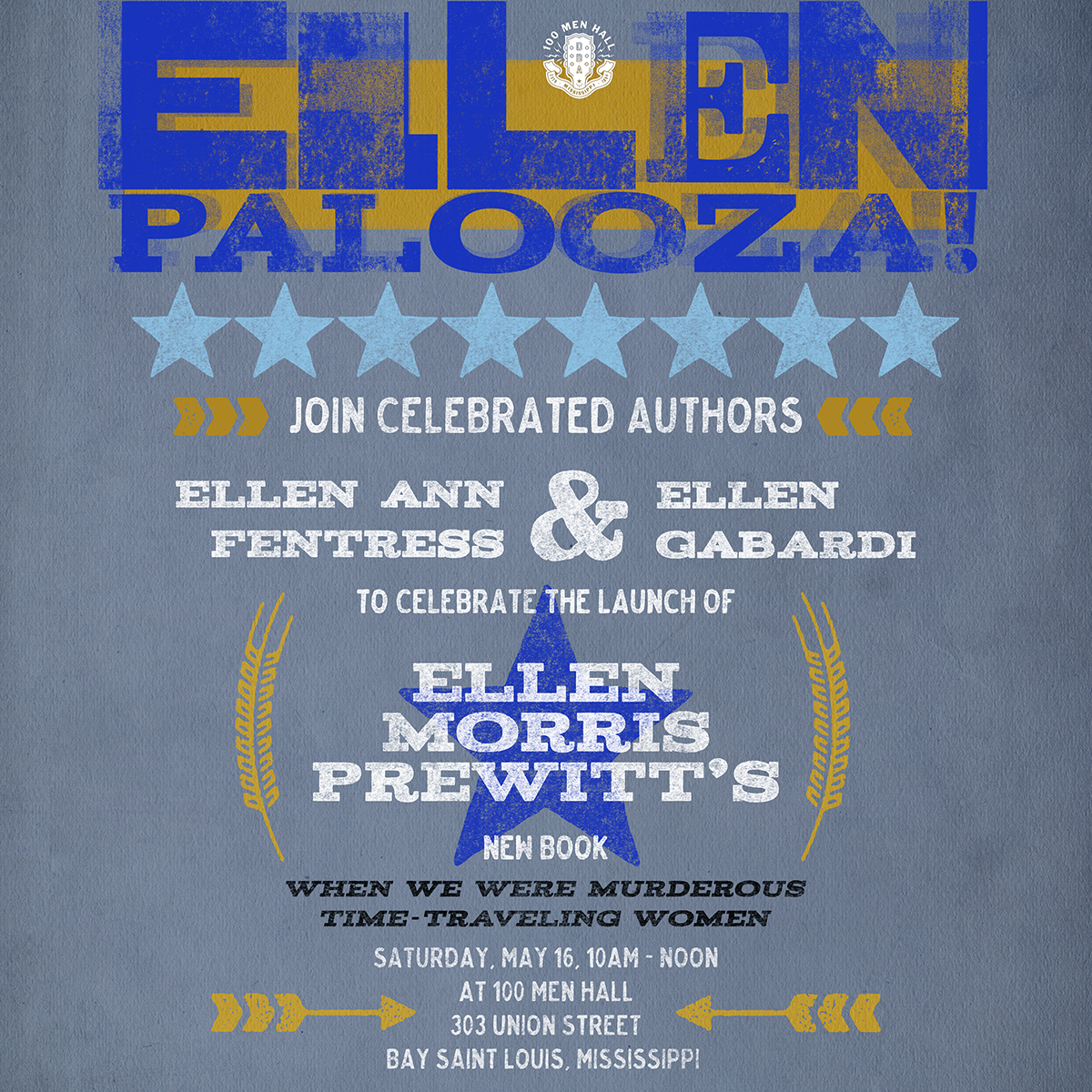 ELLENPALOOZA - Sat, May 16, 2026 at 10AM