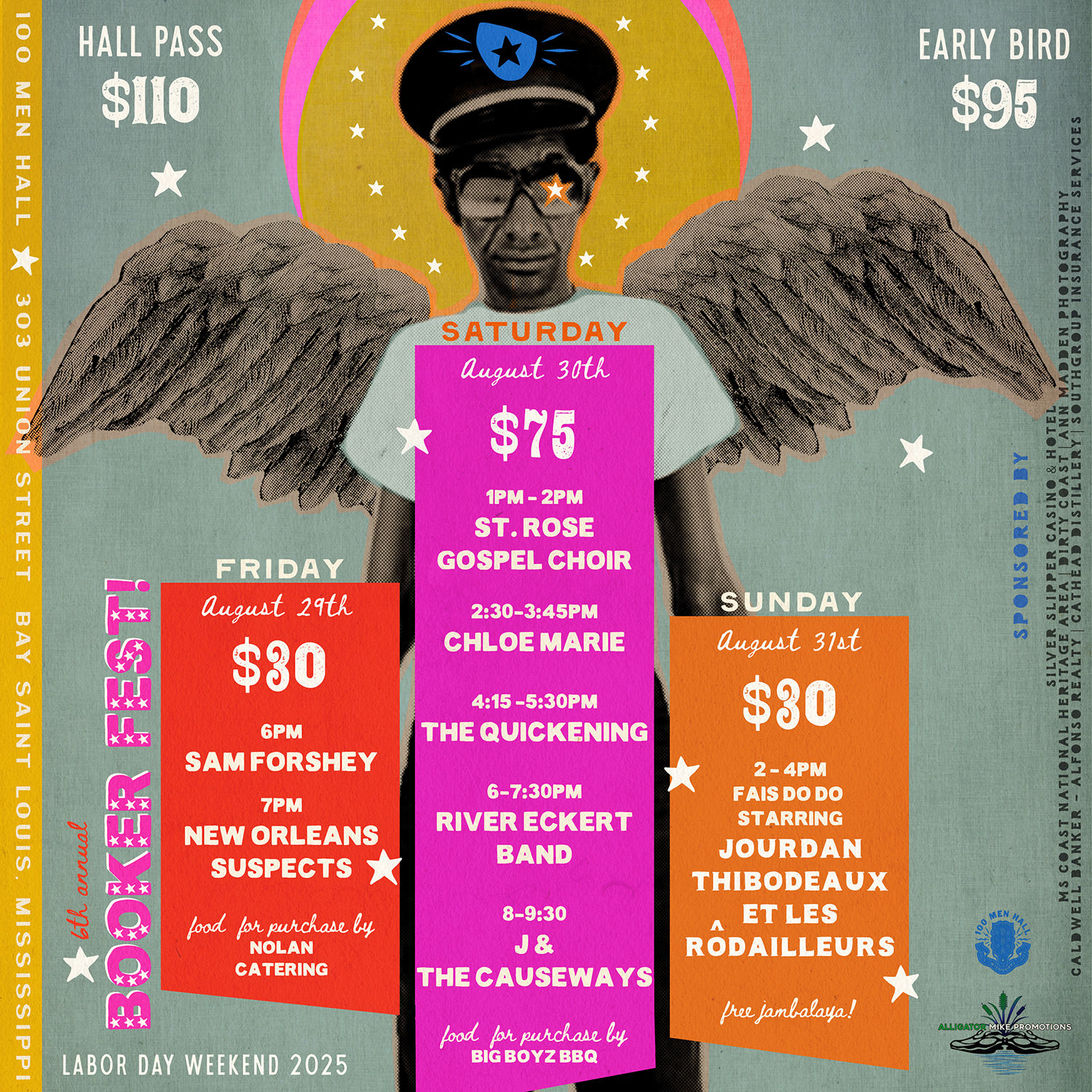 BOOKER FEST Aug 29 - 31, 2025