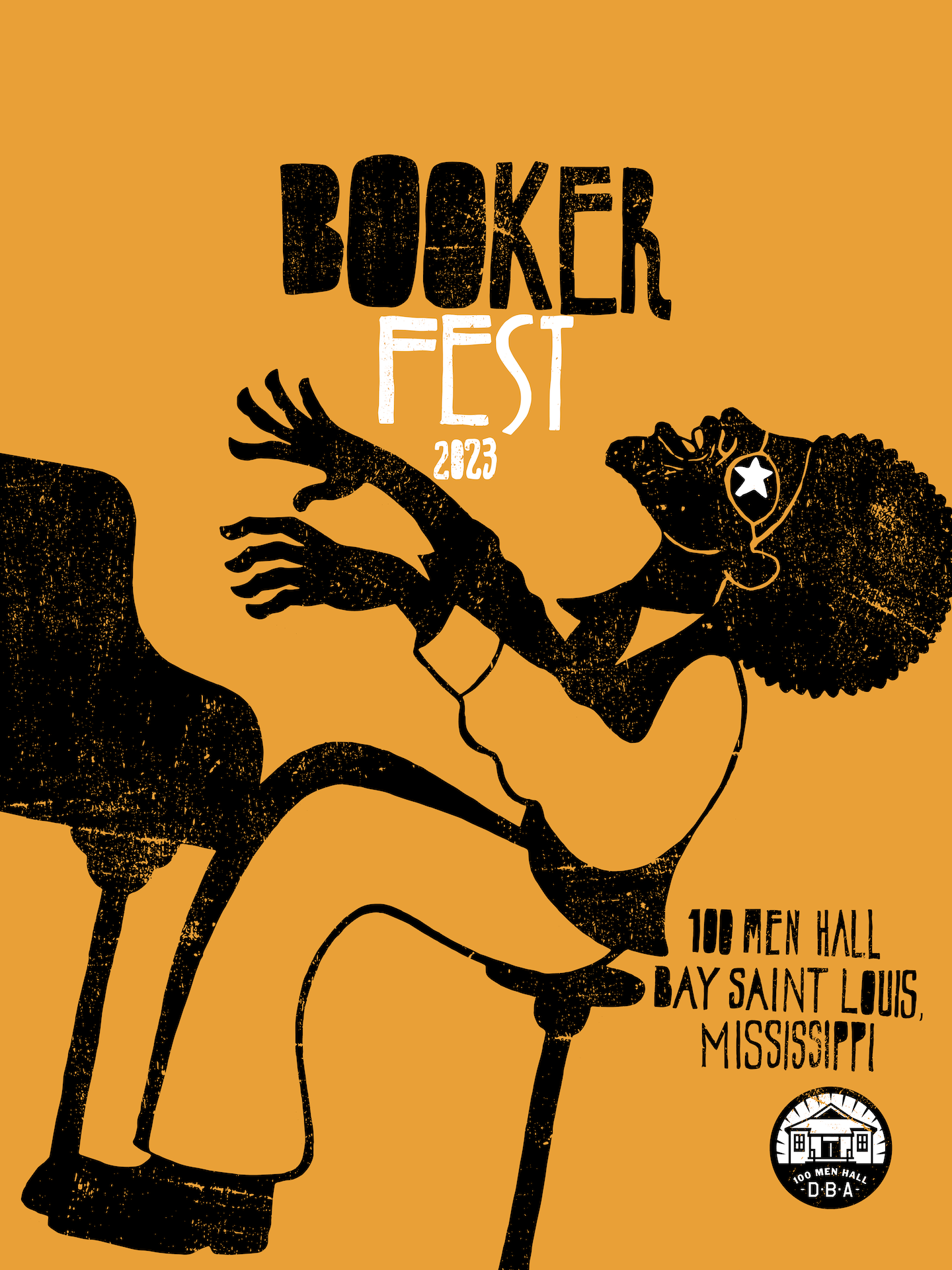 POSTER - 2023 BOOKER FEST Commemorative Limited Edition