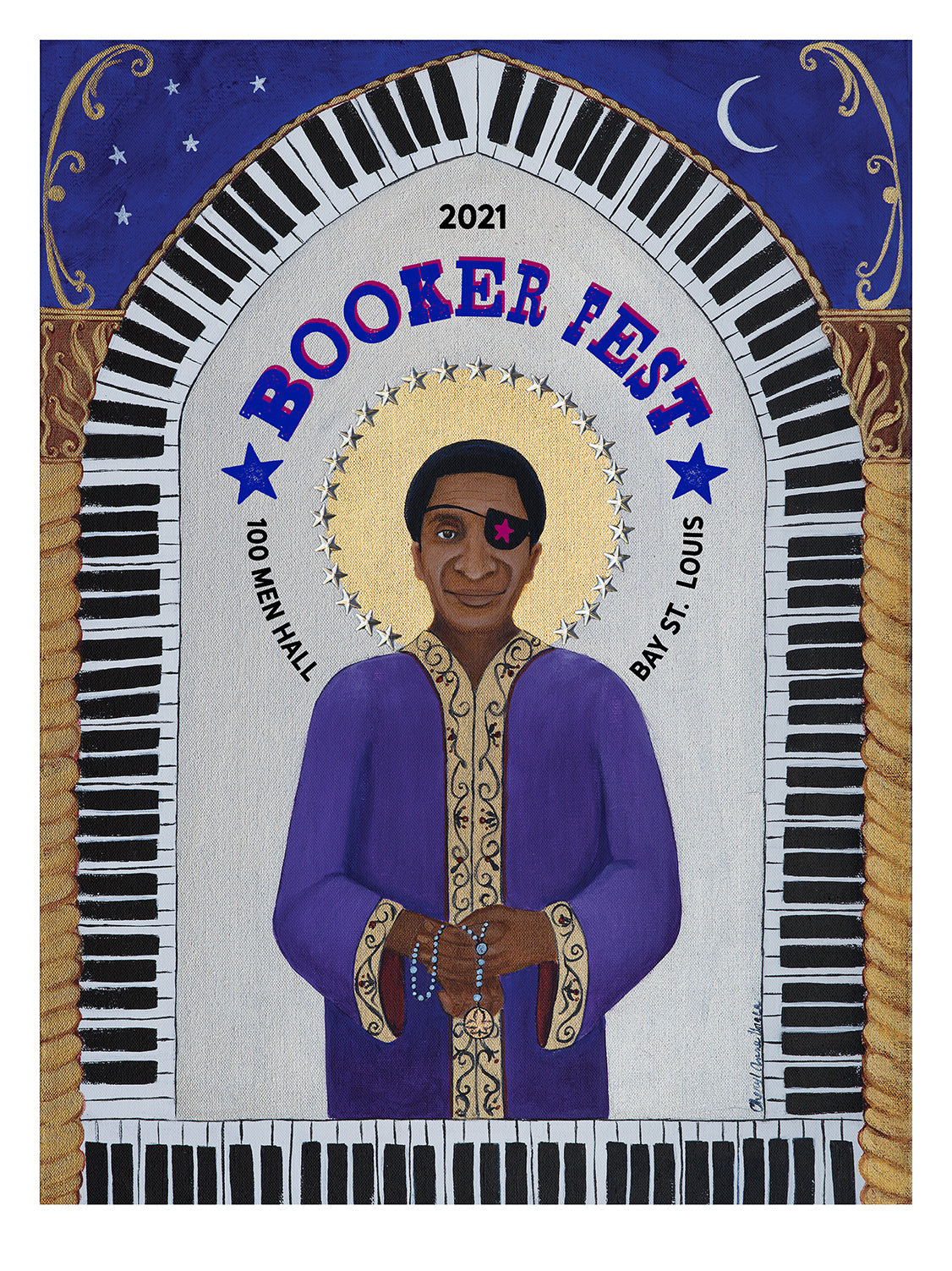 POSTER - 2021 BOOKER FEST Commemorative Limited Edition