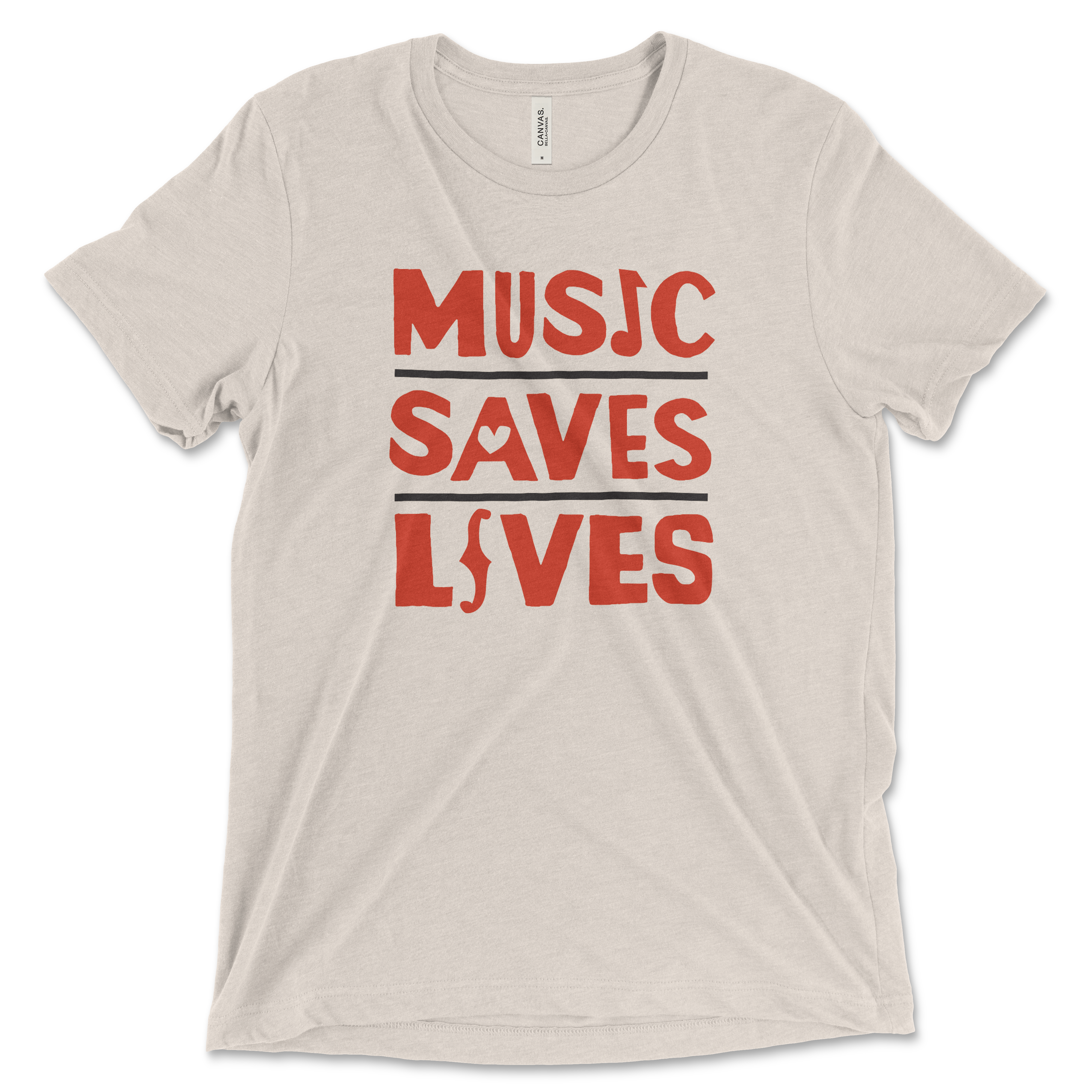 Tee - Music Saves Lives